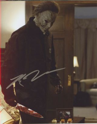 Tyler Mane Michael Myers Signed Halloween 8x10 Photo W/coa