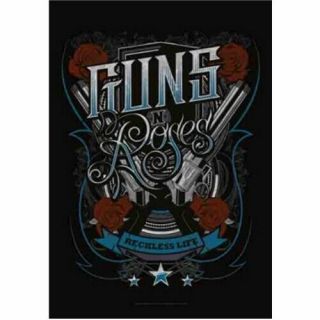 Guns N Roses Reckless Life Fabric Poster Flag Official