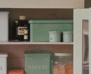 One Early Martha Stewart By Mail Light Green Kitchen Herb Crock
