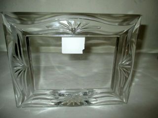 Marquis Waterford Crystal Picture Frame 3.  5 " X 5 " (outer 6 