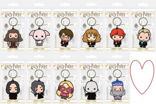 Harry Potter Key Chain Keyring Gift Small Cute Novelty Stocking Filler