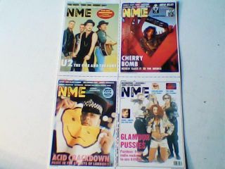 Nme Classics 4 Postcards (u2/nenah Cherry/acid House/fuzzbox)