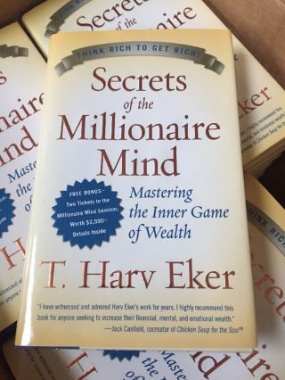 Secrets Of The Millionaire Signed By T.  Harv Eker Hc First Edition 2005