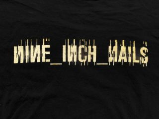 Nine Inch Nails With Teeth 2008 Vintage Tee Shirt