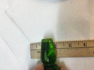 Bischoff Greenwich Flint Craft Glass Stopper for decanter 1 Green 2