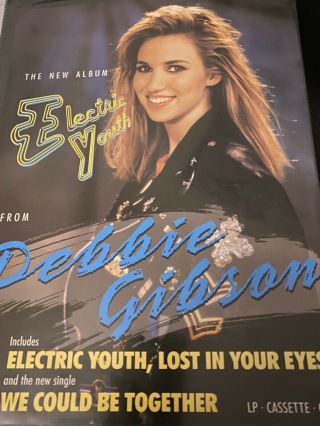 Debbie Gibson Poster & Ad Electric Youth Out Of The Blue 2