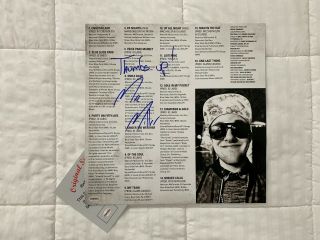 Mac Miller Autograph - Signed - Blue Slide Park - Album Insert With