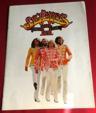 Bee Gees Sgt Peppers Lonely Hearts Club Band 18 Pages Program 1978 Stigwood