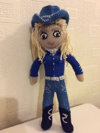 Handmade Madonna Mascot Doll 13in High Music