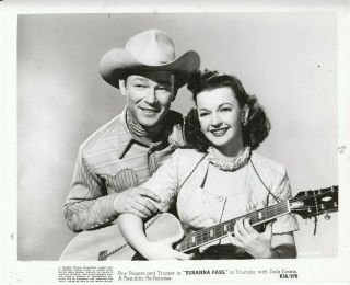 Roy Rogers & Dale Evans " Susanna Pass " Movie Photo With Negative
