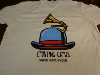Counting Crows Somewhere Under Wonderland Album T Shirt Without Tag 2xl C17