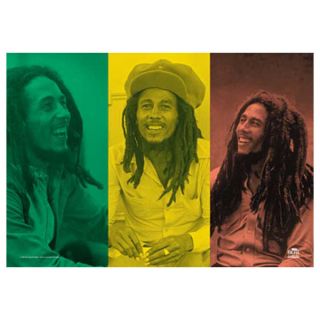 Bob Marley Rasta Collage Tapestry Cloth Poster Flag Wall Banner 30 " X 40 "