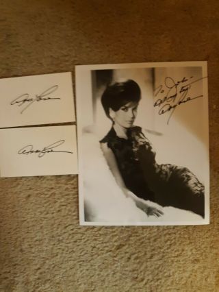 Abbe Lane Autograph 8x10 No Certificate Hand Signed