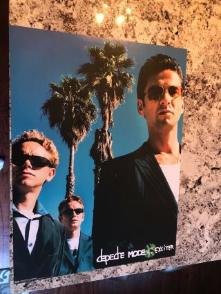 Depeche Mode 2001 Exciter Promotional Poster 24x18 Old Stock