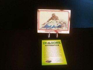 MARK HAMILL SIGNED AUTOGRAPHED STAR WARS CARD EMPIRE STRIKES BACK 2