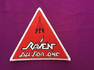 Raven All For One Patch Nwobhm Sew On Patch