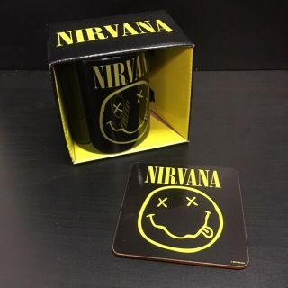 Nirvana - Smiley - Mug & Coaster Set