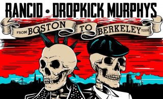 Rancid & Dropkick Murphys " From Boston To Berkley " Poster - Punk & Celtic Music