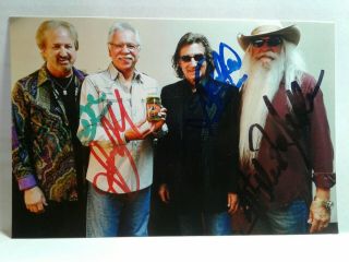 The Oak Ridge Boys Authentic Hand Signed Autograph By All 4 Members 4x6 Photo