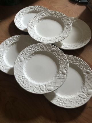 Mikasa English Countryside White Salad Plates Set Of 6