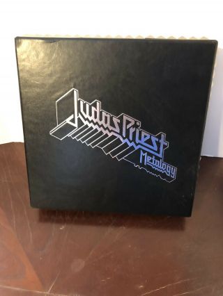 Judas Priest " Metalogy " Cd & Dvd Studded Box Set. ,