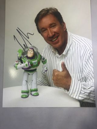 Tim Allen Signed 8 X 10 Photo Autographed Toy Story Buzz Lightyear Woody Bo Peep