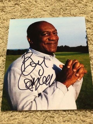 Bill Cosby Comedian The Bill Cosby Show Signed 8x10 Photo