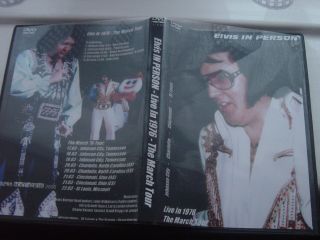 Elvis Presley Dvd - Elvis In Person Live In 1976 The March Tour 2 Dvd Set