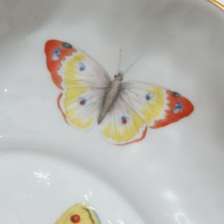 Limoges Butterfly Bowl Dish Square B&Co Bernardaud Porcelain 3