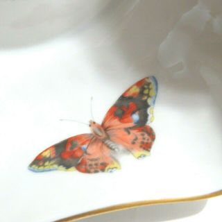 Limoges Butterfly Bowl Dish Square B&Co Bernardaud Porcelain 5