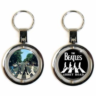 The Beatles Abbey Road Metal Spinner Keyring (ro)