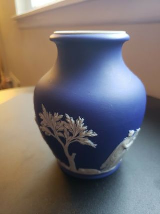 Wedgewood Blue And White Vase " Apollo Musagetes "