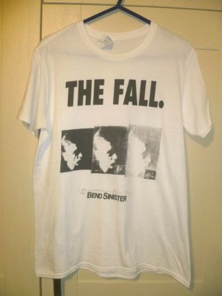 The Fall - " Bend Sinister " White T - Shirt (m)