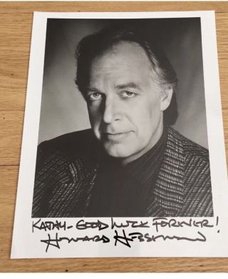 Howard Hesseman Authentic Signed Autographed 8 X 10 " Photo Head Of The Class