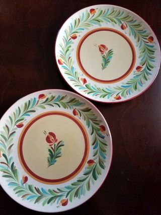 Southern Living At Home Gail Pittman Set Of 2 Dinner Plates