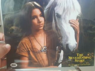 Noah Hathaway Signed The Neverending Story Chrome 8x10 Bam