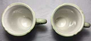 Princess House Exclusive Vintage Garden Mugs Set Of Two 2