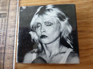 Pop Punk Rock Music Pin Badge - Band Blondie Debbie Harry square picture 2