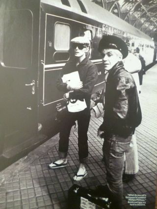 David Bowie & Iggy Pop,  Copenhagen,  1976 - Mini Press Poster