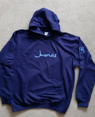 James The Band Tim Booth Overhead Hoodie Xl