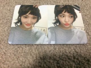 Chungha Offset Off Version Official Kpop Album Photocard