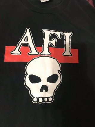 Afi T - Shirt From 2001.  East Bay Hardcore.  Afi Shirt Davey Havok