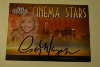 Cindy Morgan Autographed/signed Card 2007 Donruss Americana Caddyshack