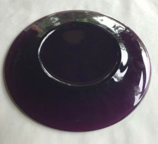 Fostoria American Lady 2337 Amethyst/ Purple Plate 2