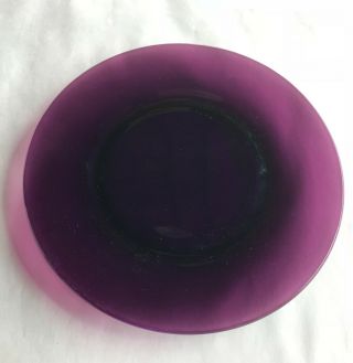 Fostoria American Lady 2337 Amethyst/ Purple Plate 3