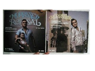 Morrissey Poster Flat Years Of Refusal 2 Sided Smiths