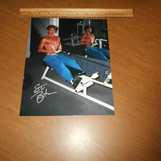 Steve Burton Is An American Actor Hand Signed 8 X 10 Photo