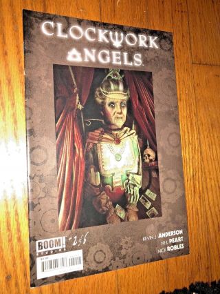 Clockwork Angels (comic Book 2 Of 6,  2014,  Boom Studios) Neil Peart Of Rush