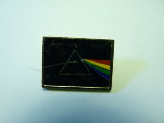 Pink Floyd Dark Side Of The Moon Logo Metal Pin Store Dead Stock