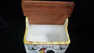 Rooster and Roses Ucagco Salt Box 2